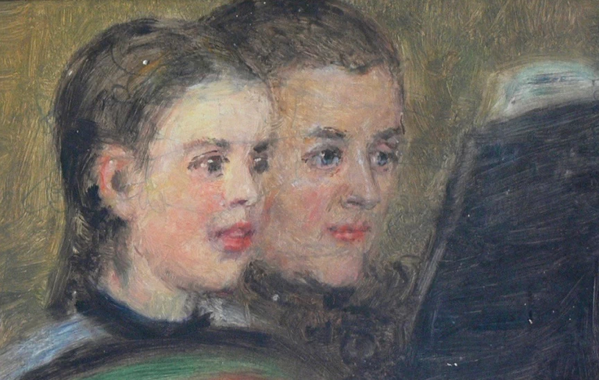 Teodora e la figlia al pianoforte